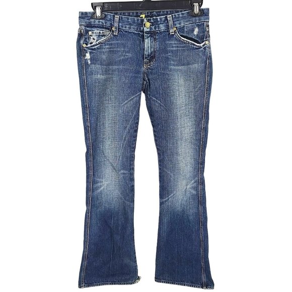 7 For All Mankind Denim - 7 For All Mankind A Pocket Jeans DAMAGED 100% Cotton Size 30